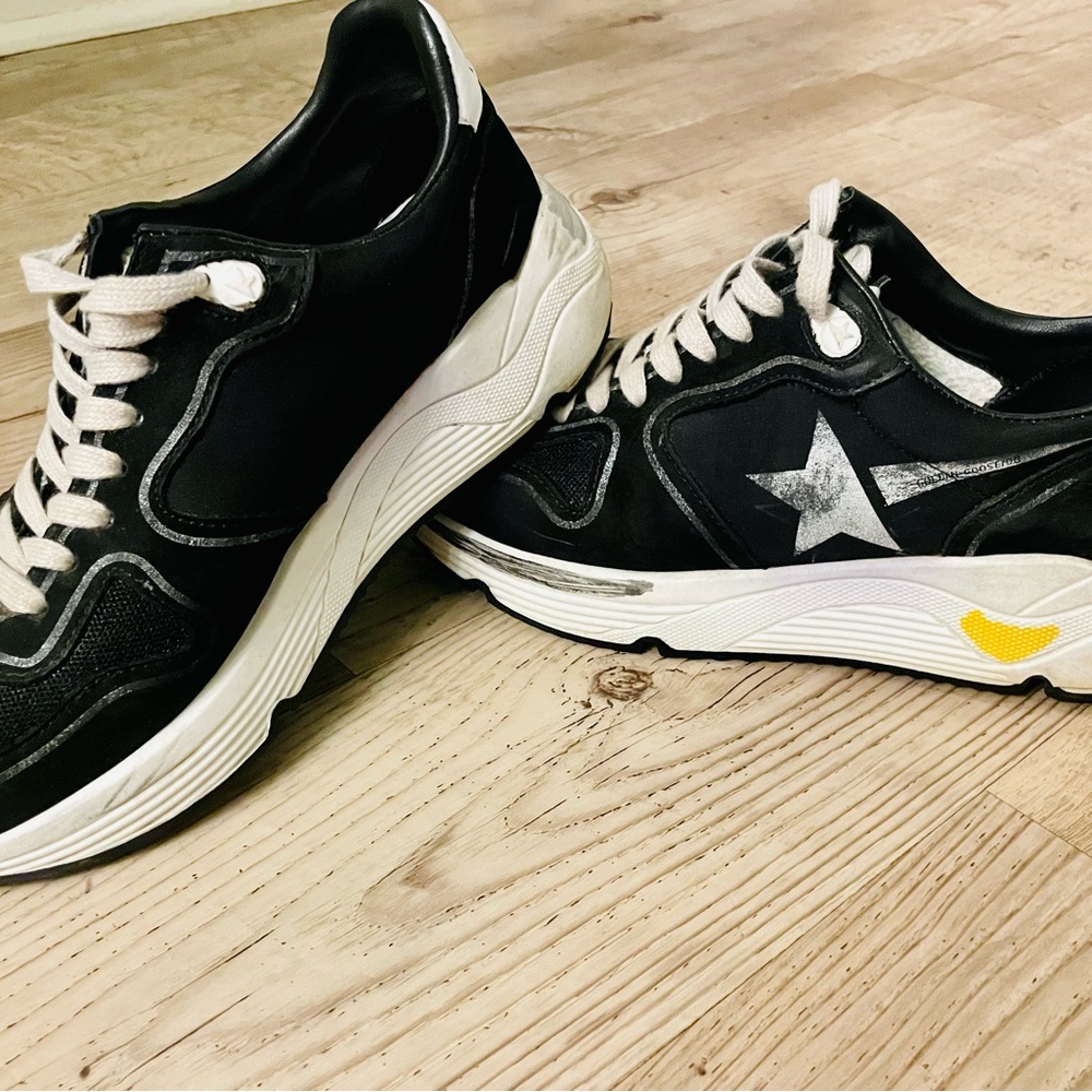 Golden goose running sneakers- like new- only worn a couple times